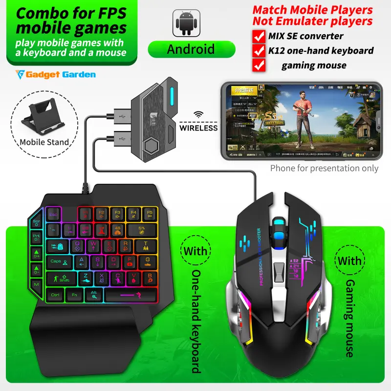 5 in 1 Gaming Combo Latest(x8 & mix se+ Controller)